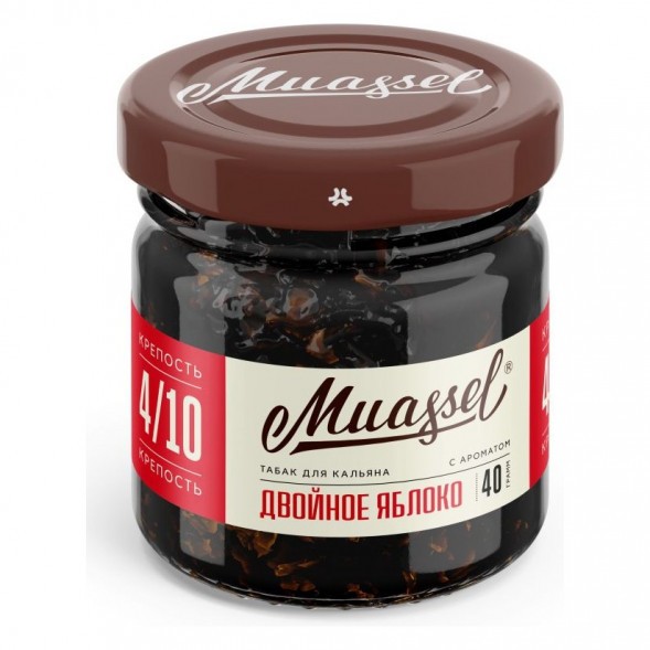 Табак Muassel Medium - Двойное Яблоко (40 грамм) купить в Барнауле