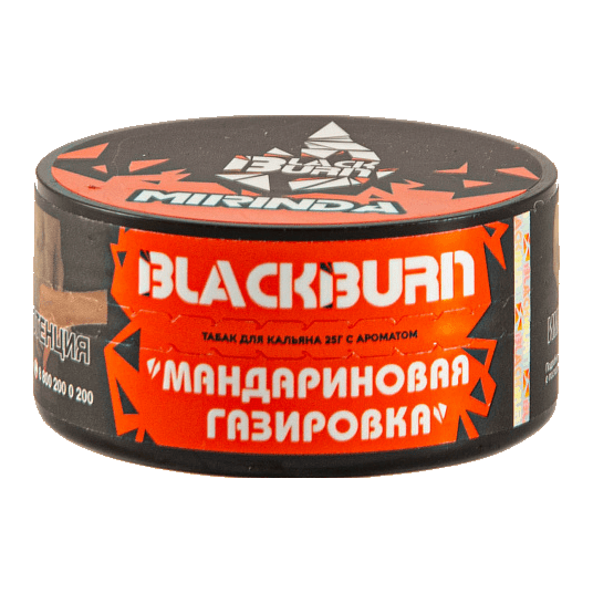 Табак BlackBurn - Mirinda (Мандариновая Газировка, 25 грамм) купить в Барнауле