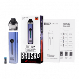 Электронная сигарета Brusko - Feelin 2 (Полуночный Чёрный)