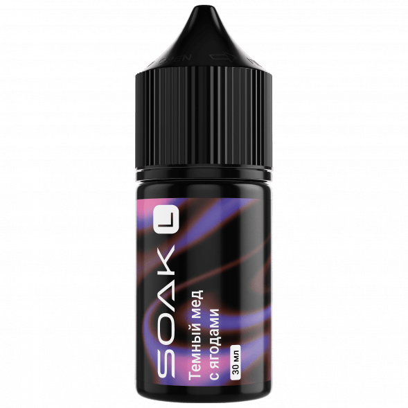 Жидкость SOAK L30 - Dark Honey Berries (Тёмный Мёд с Ягодами, 30 мл, 2 мг) купить в Барнауле
