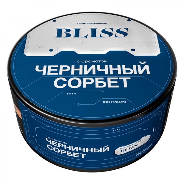 Табак Bliss - Черничный Сорбет (100 грамм) купить в Барнауле