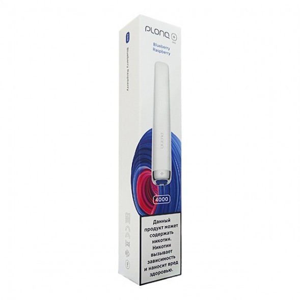 PLONQ PLUS PRO - Голубика Малина (Blueberry Raspberry, 4000 затяжек) купить в Барнауле