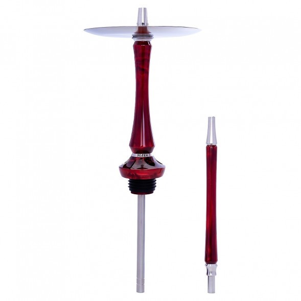 Кальян UNION - Sleek Акрил Full (Красный, Без Колбы) купить в Барнауле