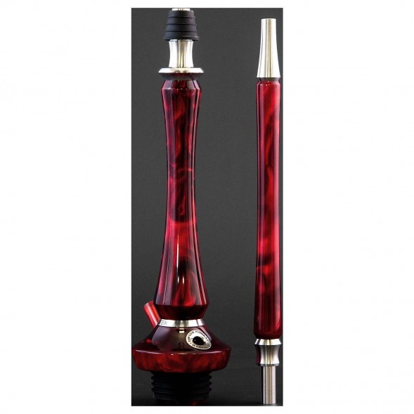 Кальян UNION - Sleek Акрил Full (Красный, Без Колбы) купить в Барнауле