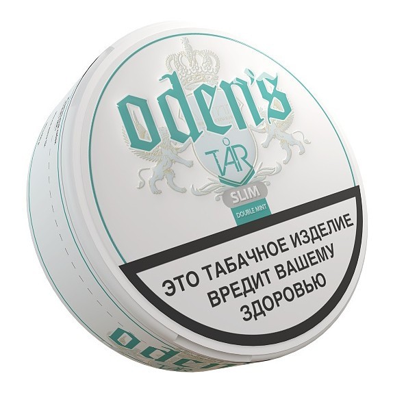 Табак жевательный ODENS - TAR Double Mint Slim (10 грамм, Россия) купить в Барнауле