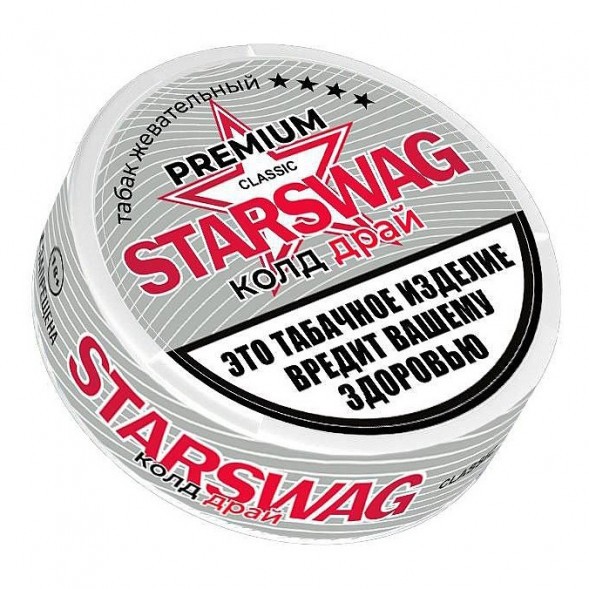Табак жевательный STARSWAG - Колд Драй (10 грамм) купить в Барнауле