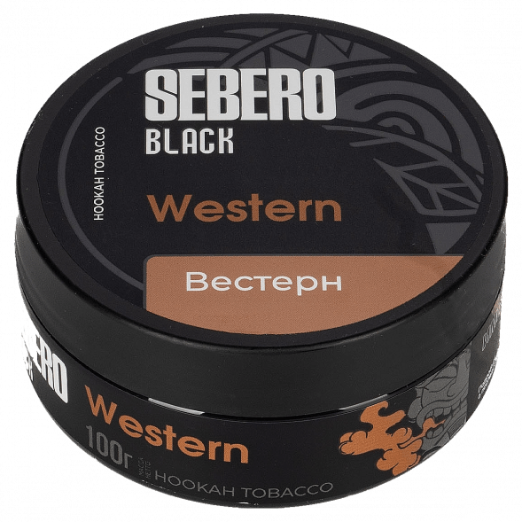 Табак Sebero Black - Western (Вестерн, 100 грамм) купить в Барнауле