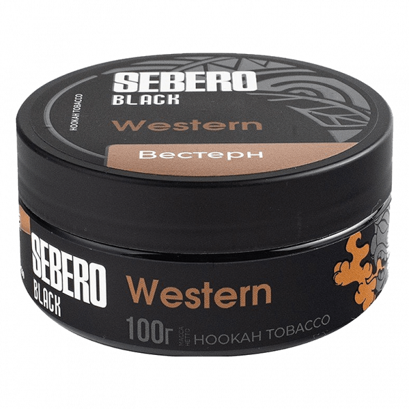 Табак Sebero Black - Western (Вестерн, 100 грамм) купить в Барнауле