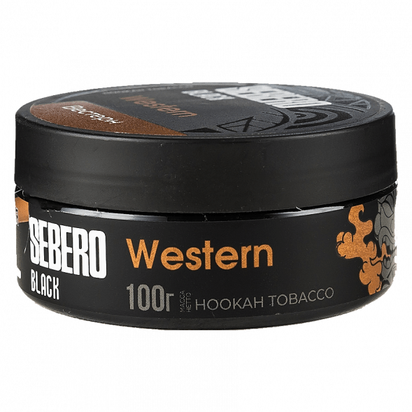 Табак Sebero Black - Western (Вестерн, 100 грамм) купить в Барнауле