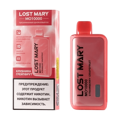 LOST MARY MO - Клубника Грейпфрут (Strawberry Grapefruit, 10000 затяжек) купить в Барнауле