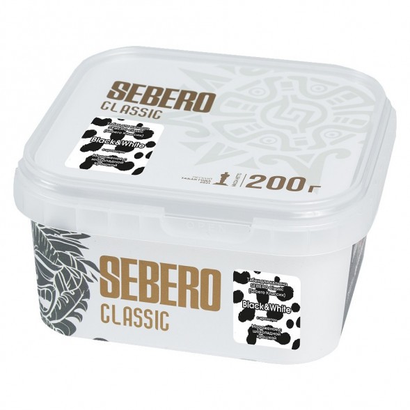 Табак Sebero - Black&amp;White (Мороженое с Шоколадной Крошкой, 200 грамм) купить в Барнауле