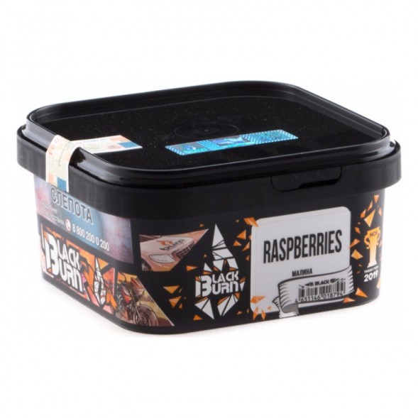 Табак BlackBurn - Raspberries (Малина, 200 грамм) купить в Барнауле