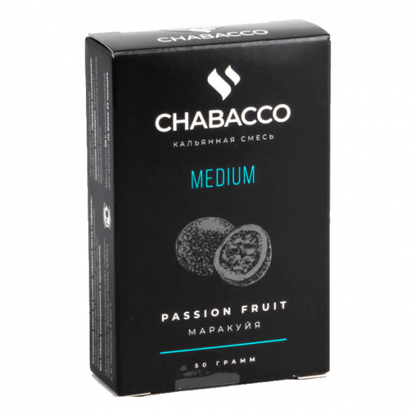 Смесь Chabacco MEDIUM - Passion Fruit (Маракуйя, 50 грамм) купить в Барнауле