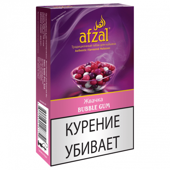 Табак Afzal - Bubble Gum (Жевательная Резинка, 40 грамм) купить в Барнауле