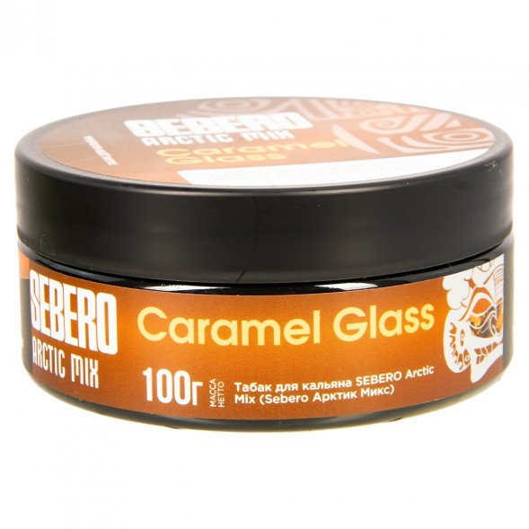 Табак Sebero Arctic Mix - Caramel Glass (Карамел Гласс, 100 грамм) купить в Барнауле