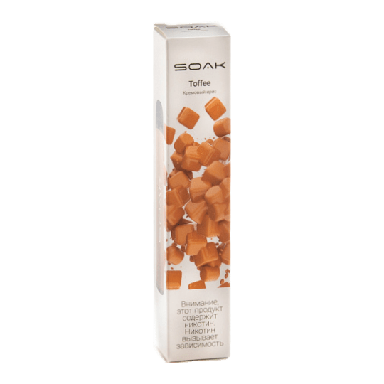SOAK X - Toffee (Кремовый Ирис, 2200 затяжек) купить в Барнауле