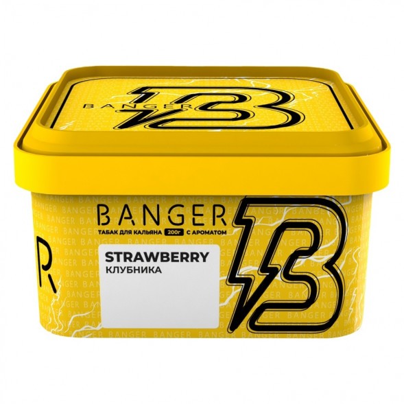 Табак Banger - Strawberry (Клубника, 200 грамм) купить в Барнауле