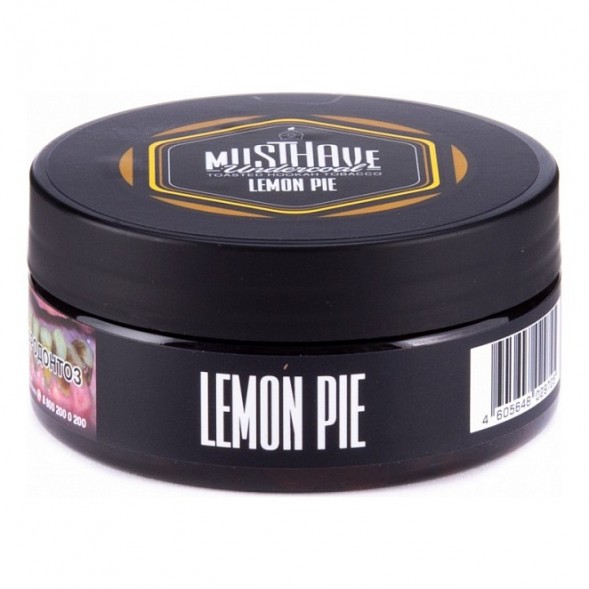 Табак Must Have - Lemon Pie (Лимонный Пирог, 125 грамм) купить в Барнауле