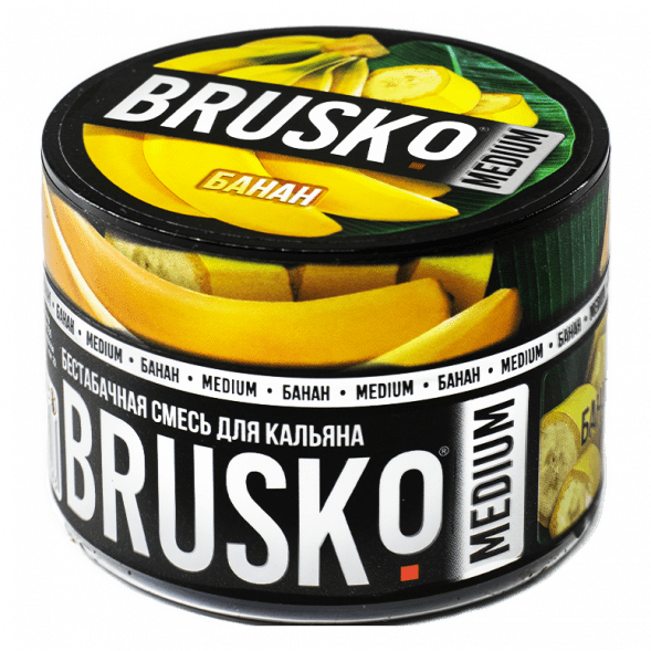 Смесь Brusko Medium - Банан (50 грамм) купить в Барнауле