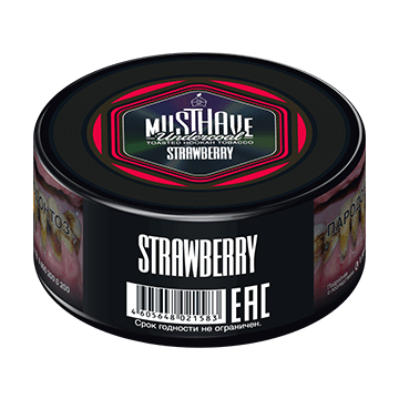 Табак Must Have - Strawberry (Клубника, 25 грамм) купить в Барнауле