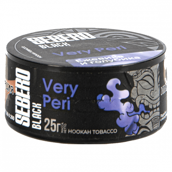Табак Sebero Black - Very Peri (Ежевика и Голубика, 25 грамм) купить в Барнауле