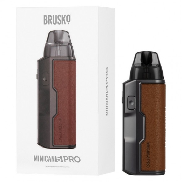 Электронная сигарета Brusko - Minican 5 PRO (Коричневый Графит) купить в Барнауле