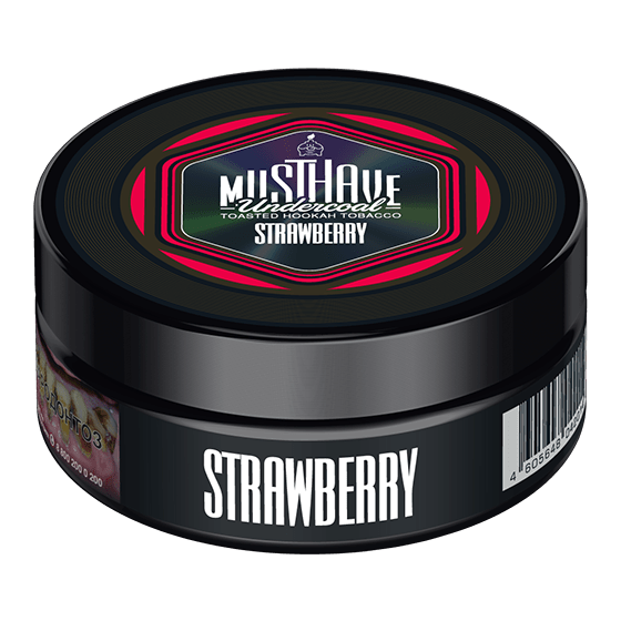 Табак Must Have - Strawberry (Клубника, 125 грамм) купить в Барнауле