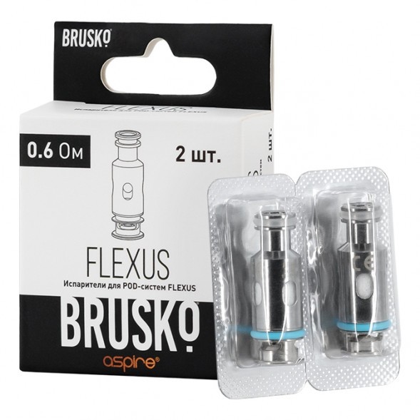 Испарители для Brusko Flexus (AF Mesh Coil, 0.6 Ом, 2 шт.) купить в Барнауле