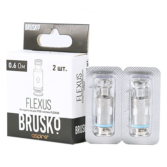 Испарители для Brusko Flexus (AF Mesh Coil, 0.6 Ом, 2 шт.) купить в Барнауле