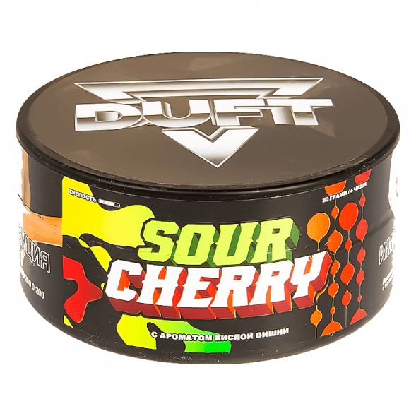 Табак Duft - Sour Cherry (Кислая Вишня, 80 грамм) купить в Барнауле
