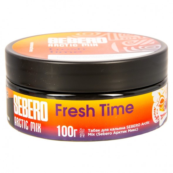 Табак Sebero Arctic Mix - Fresh Time (Фреш Тайм, 100 грамм) купить в Барнауле