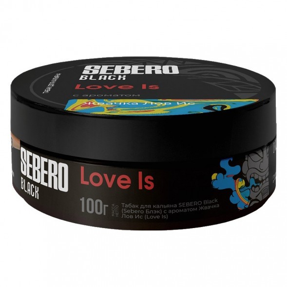 Табак Sebero Black - Love Is (Жвачка Лов Ис, 100 грамм) купить в Барнауле