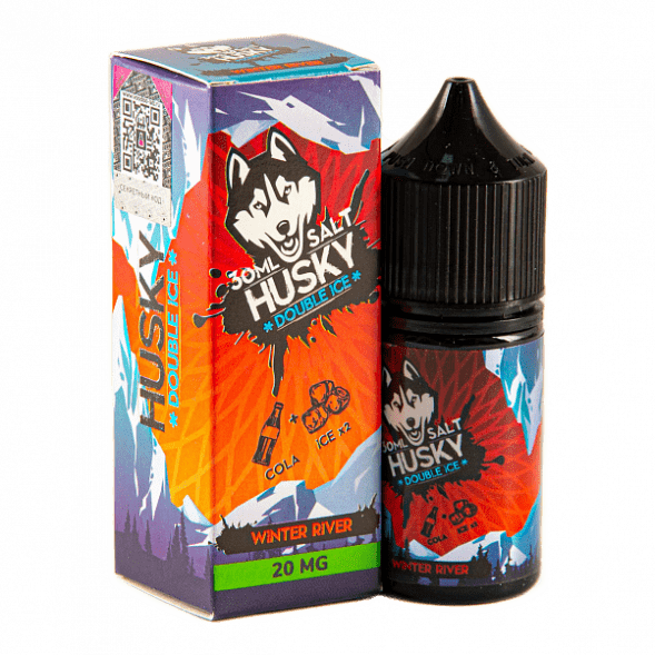 Жидкость Husky Double Ice Salt - Winter River (30 мл) купить в Барнауле