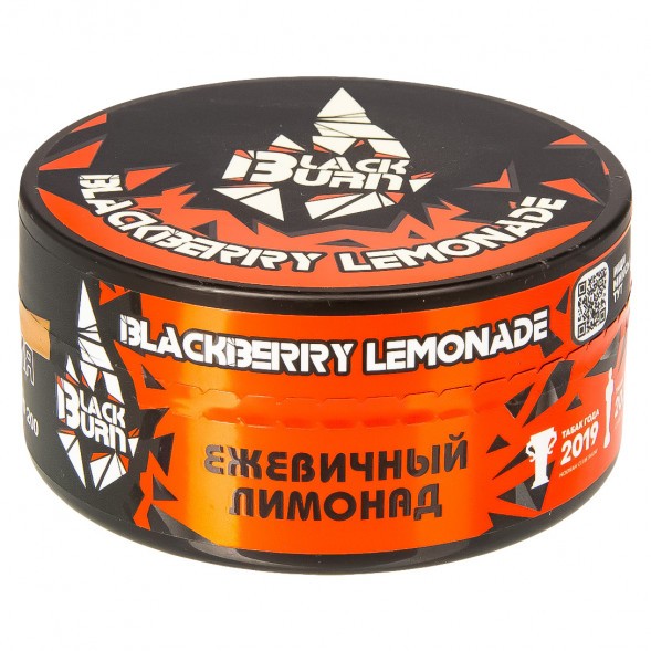 Табак BlackBurn - Blackberry Lemonade (Ежевичный Лимонад, 100 грамм) купить в Барнауле