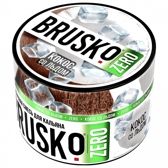 Смесь Brusko Zero - Кокос со Льдом (50 грамм) купить в Барнауле