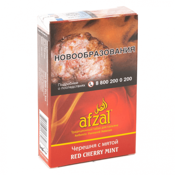Табак Afzal - Red Cherry Mint (Черешня с Мятой, 40 грамм) купить в Барнауле