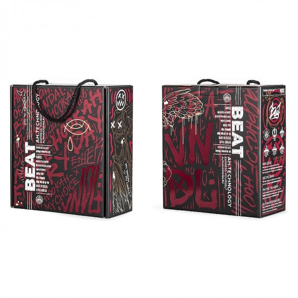 Кальян Alpha Hookah - Beat Vandal Green (Прозрачная Колба) купить в Барнауле