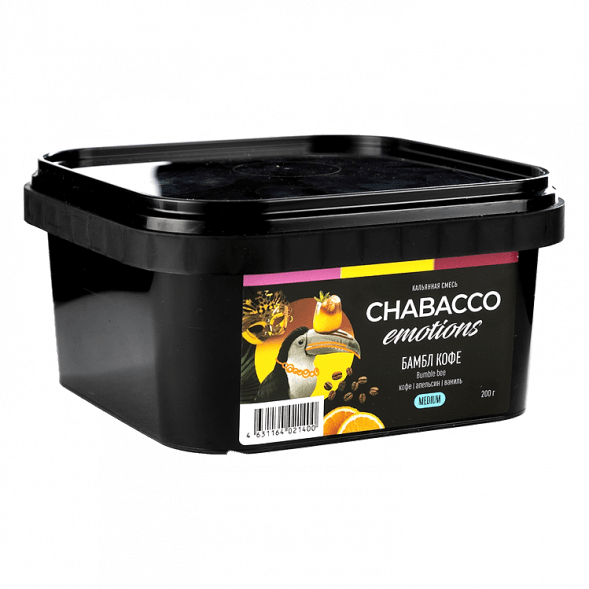 Смесь Chabacco Emotions MEDIUM - Bumble Bee (Бамбл Кофе, 200 грамм) купить в Барнауле