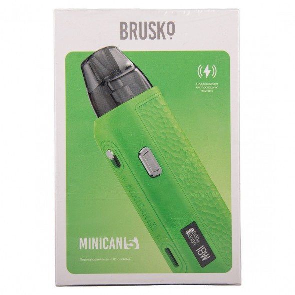 Электронная сигарета Brusko - Minican 5 (Зелёный) купить в Барнауле