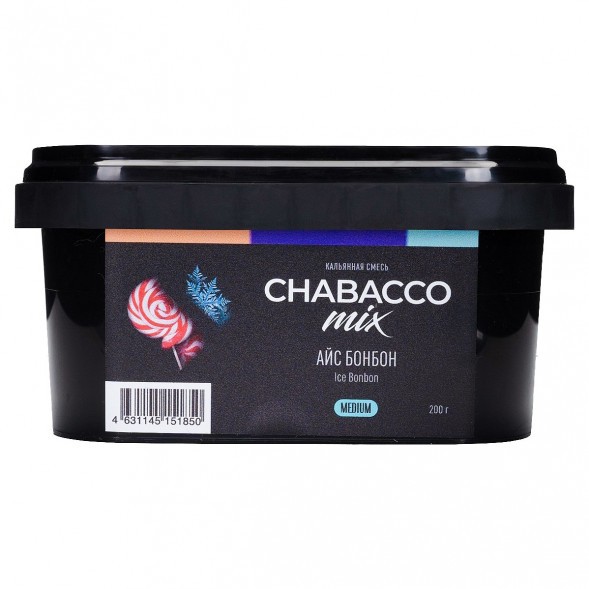 Смесь Chabacco MIX MEDIUM - Ice Bonbon (Айс Бонбон, 200 грамм) купить в Барнауле