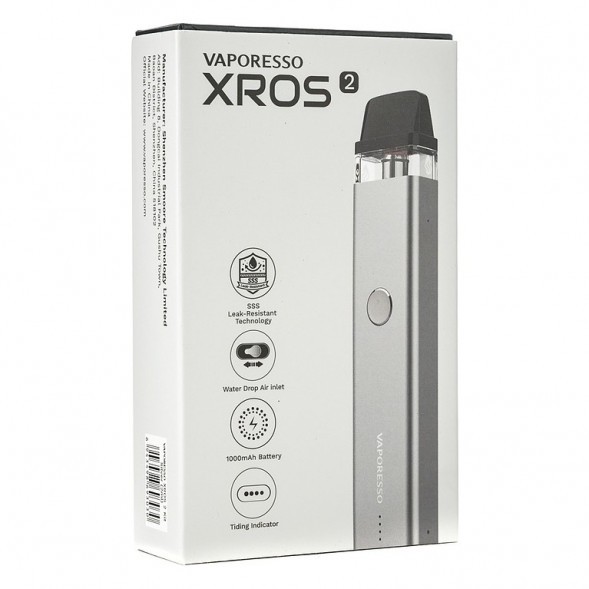 Электронная сигарета Vaporesso XROS 2 - Silver купить в Барнауле