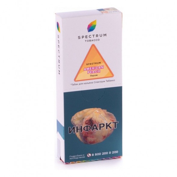 Табак Spectrum - American Peach (Персик, 100 грамм) купить в Барнауле