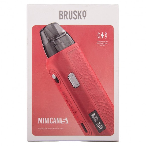 Электронная сигарета Brusko - Minican 5 (Красный) купить в Барнауле