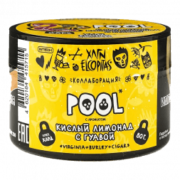 Табак Хулиган Hard - POOL (Кислый Лимонад с Гуавой, 80 грамм)
