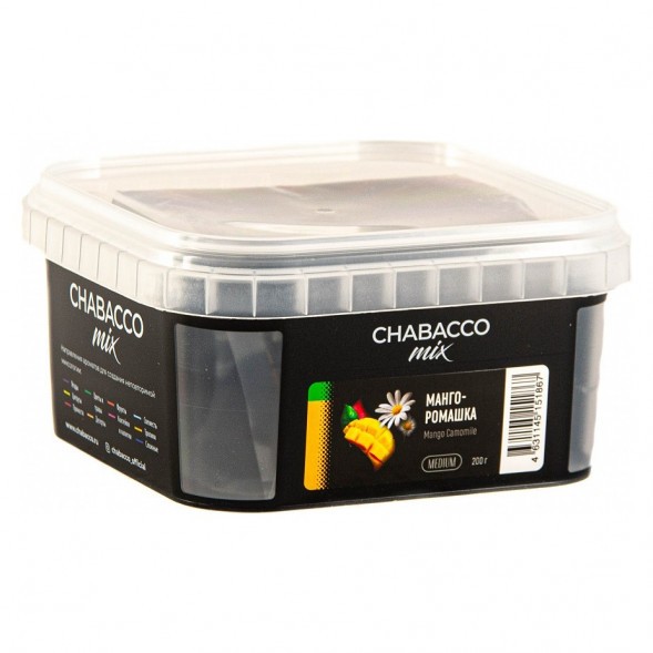 Смесь Chabacco MIX MEDIUM - Mango Camomile (Манго - Ромашка, 200 грамм) купить в Барнауле