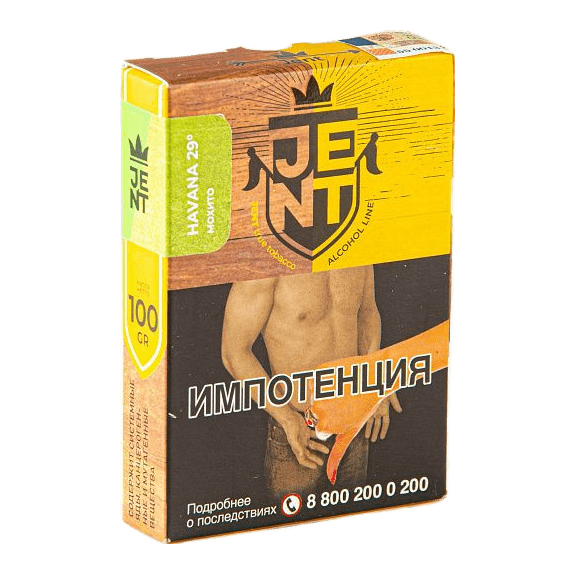 Табак Jent - Havana 29 (Мохито, 100 грамм) купить в Барнауле