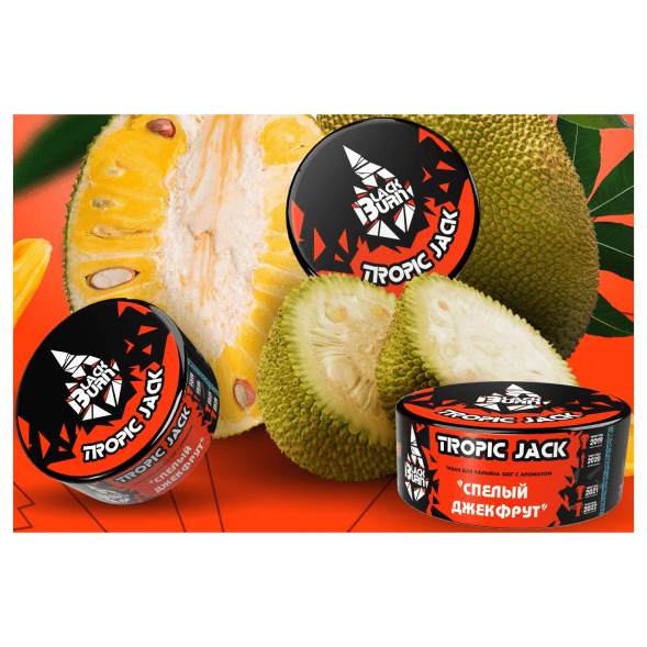 Табак BlackBurn - Tropic Jack (Спелый Джекфрут, 200 грамм) купить в Барнауле