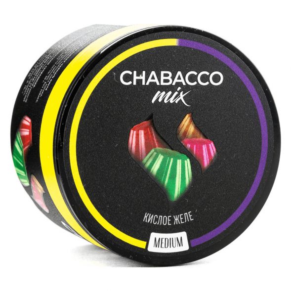 Смесь Chabacco MIX MEDIUM - Sour Jelly 2.0 (Кислое Желе 2.0, 40 грамм) купить в Барнауле