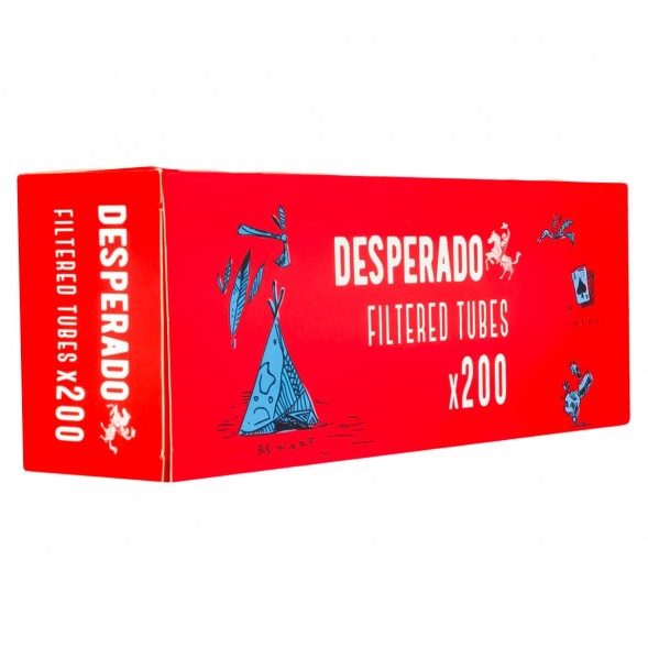 Гильзы сигаретные Desperado - 84x15 мм (200 штук) купить в Барнауле