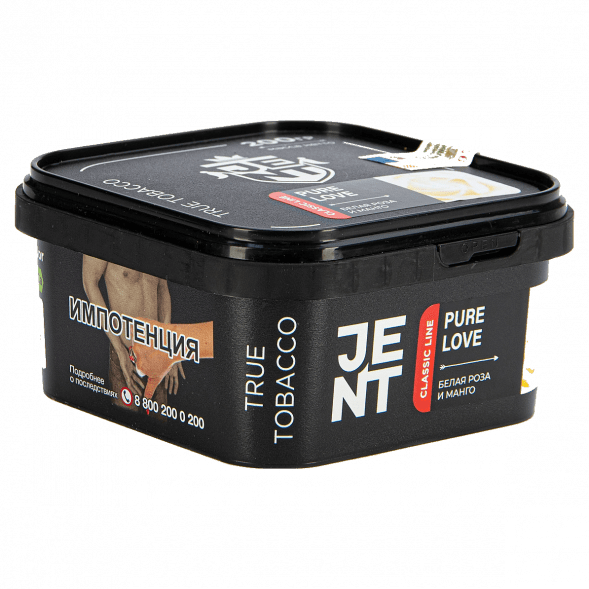 Табак Jent - Pure Love (Белая Роза и Манго, 200 грамм) купить в Барнауле